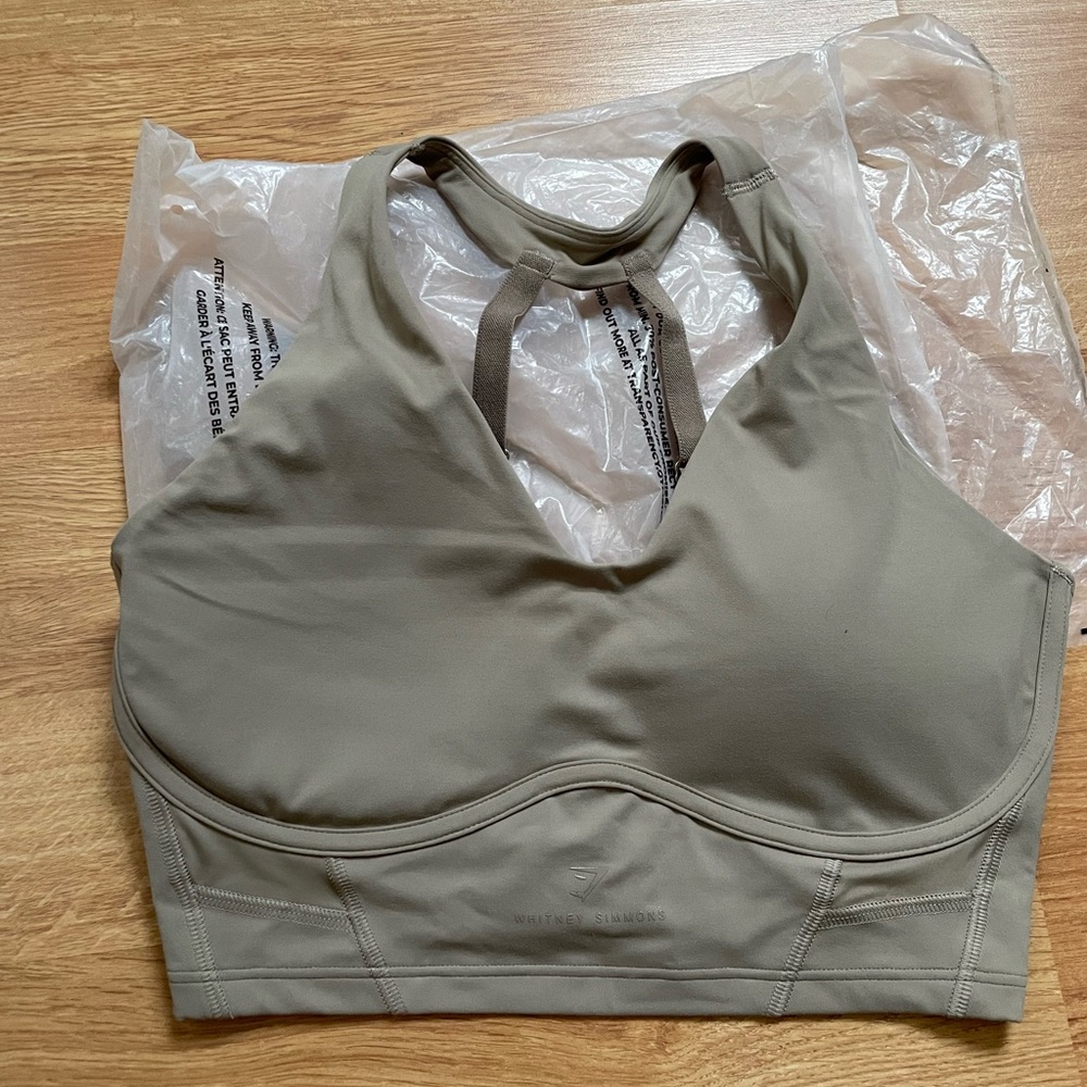 Whitney longline bra light support